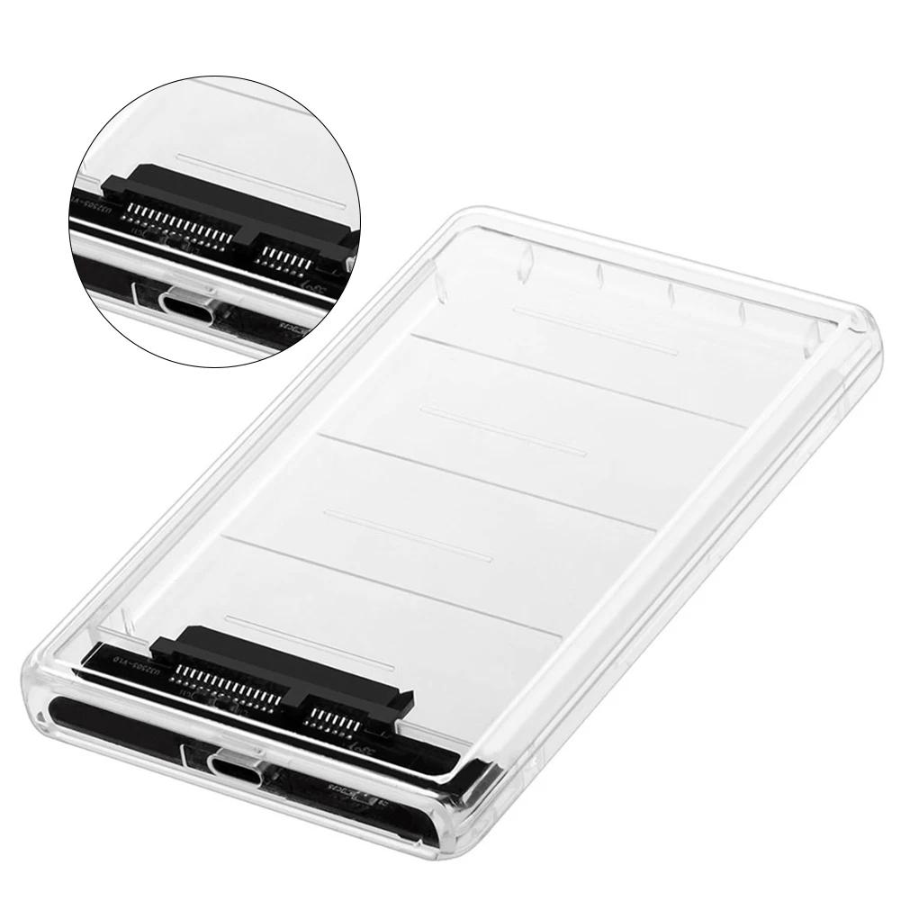 Ʈ º  ϵ ̺ Ŭ, 2.5 ġ HDD SSD Ŭ, USB3.1 C Ÿ  ϵ ũ ̺ ڽ SATA
